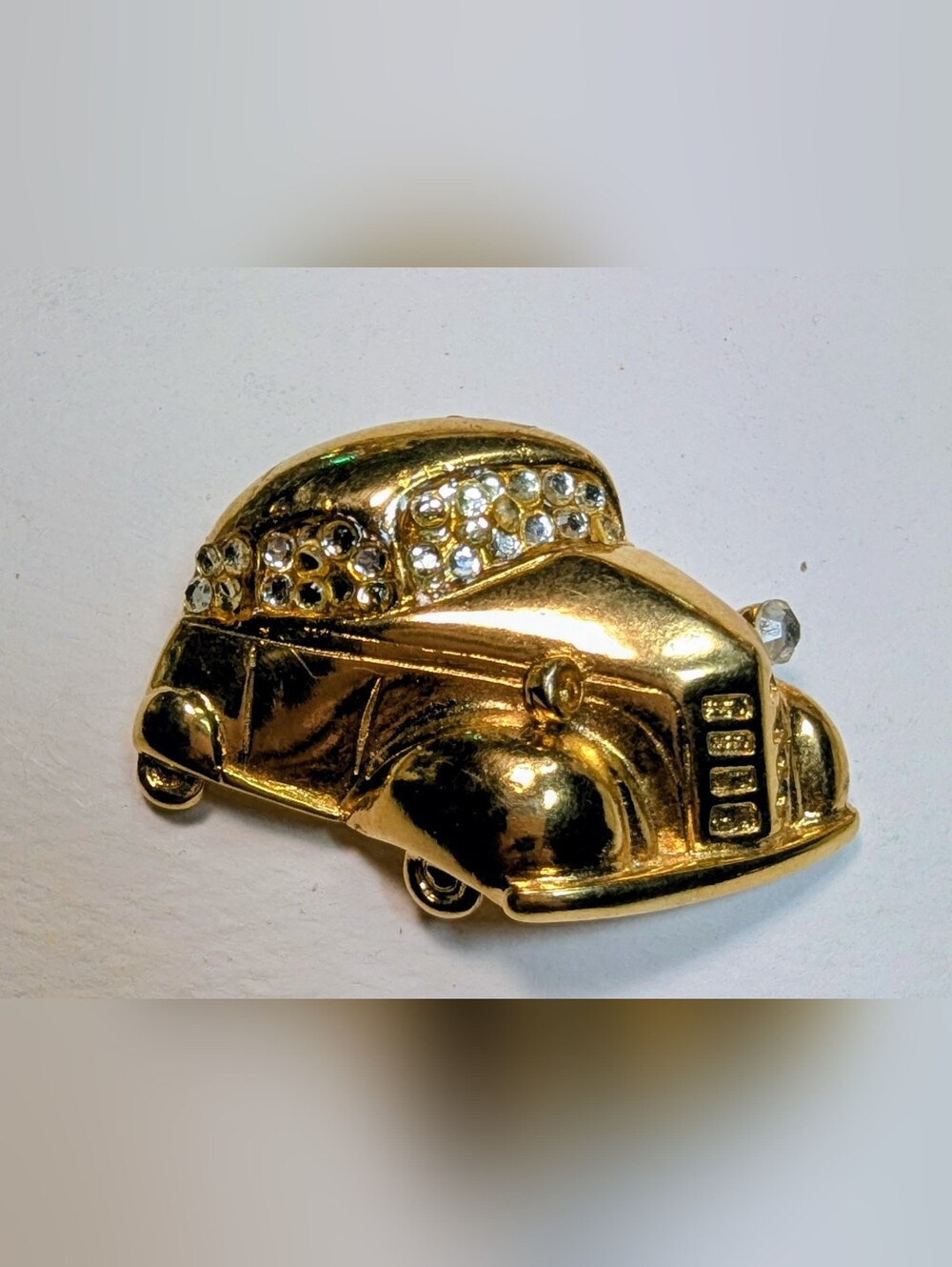 Wendy Gell vintage car from Dick Tracy movie Swarovski Jewels.